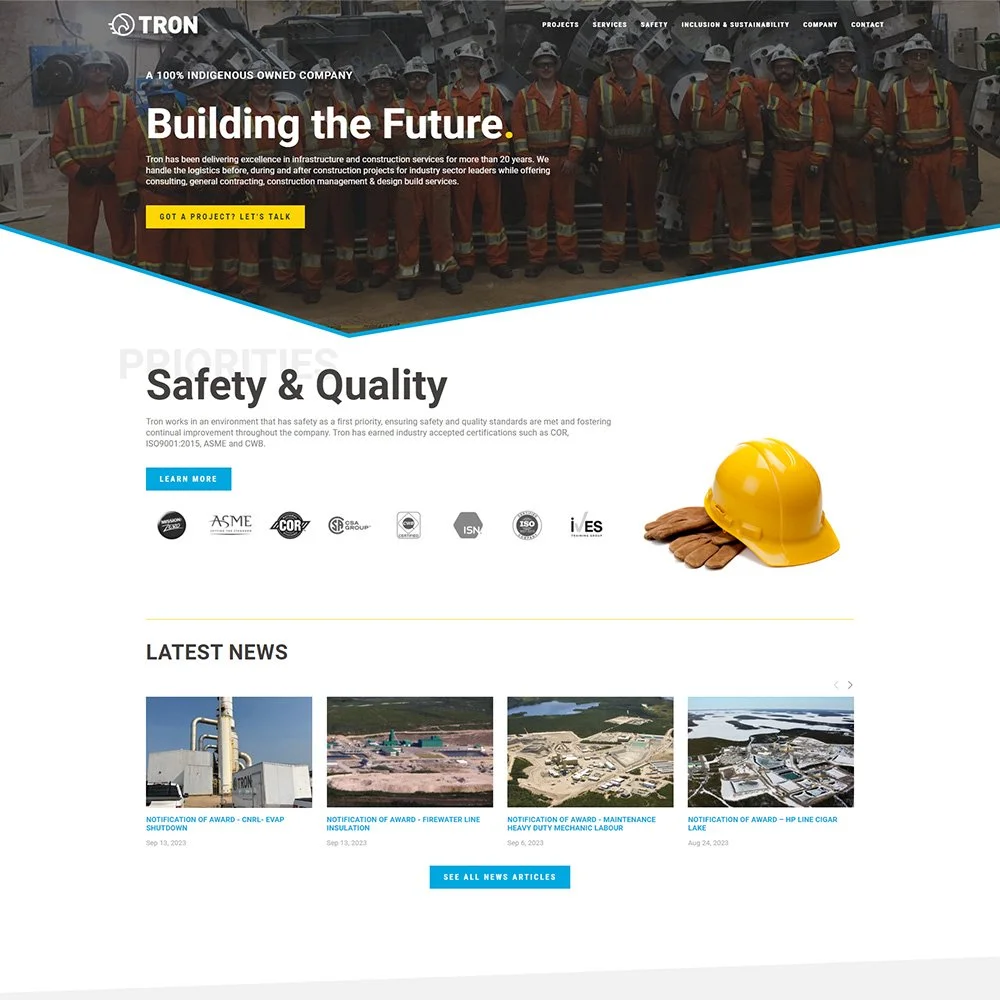 Tron Construction