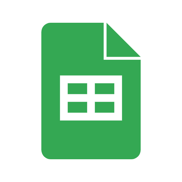 GOOGLE SHEETS logo